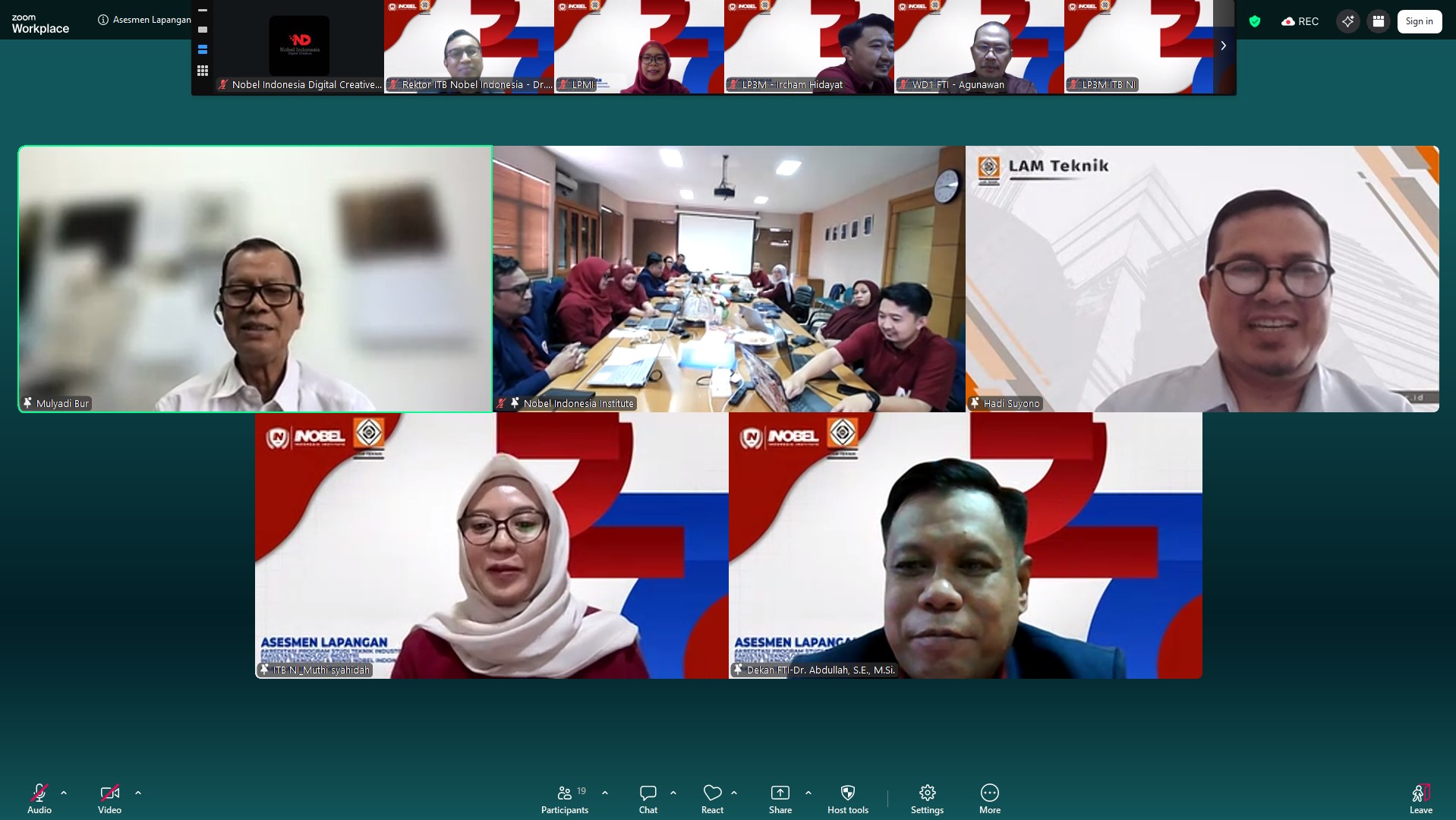 Komitmen Jaga Standar Akademik, Prodi Teknik Industri Nobel Indonesia Jalani Asesmen Lapangan